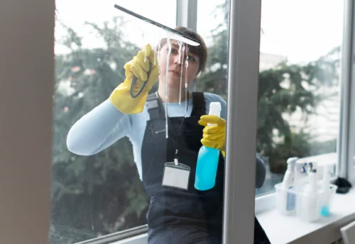 Nettoyage de vitres intérieures et extérieures à Courlay